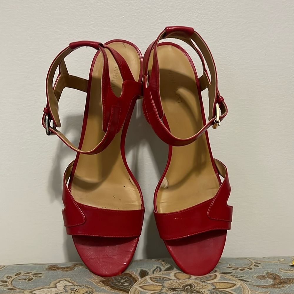 Nine West Red Sandals